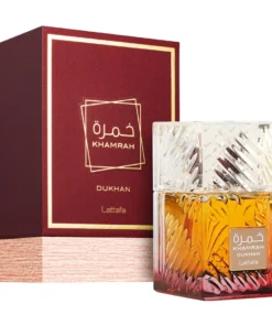 Lattafa Khamrah Dukhan Eau de Parfum – Perfume Masculino