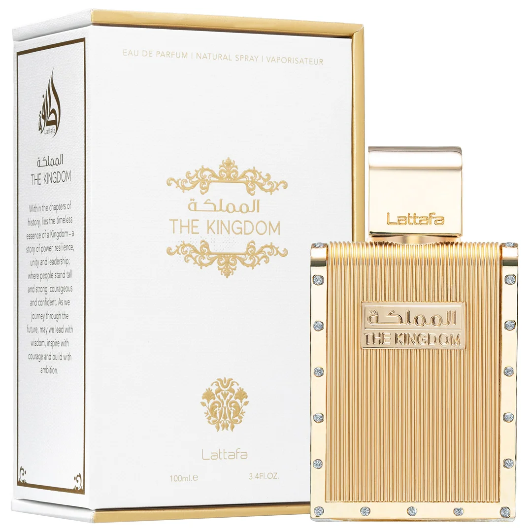 Lattafa The Kingdom For Men Eau de Parfum – Perfume Masculino