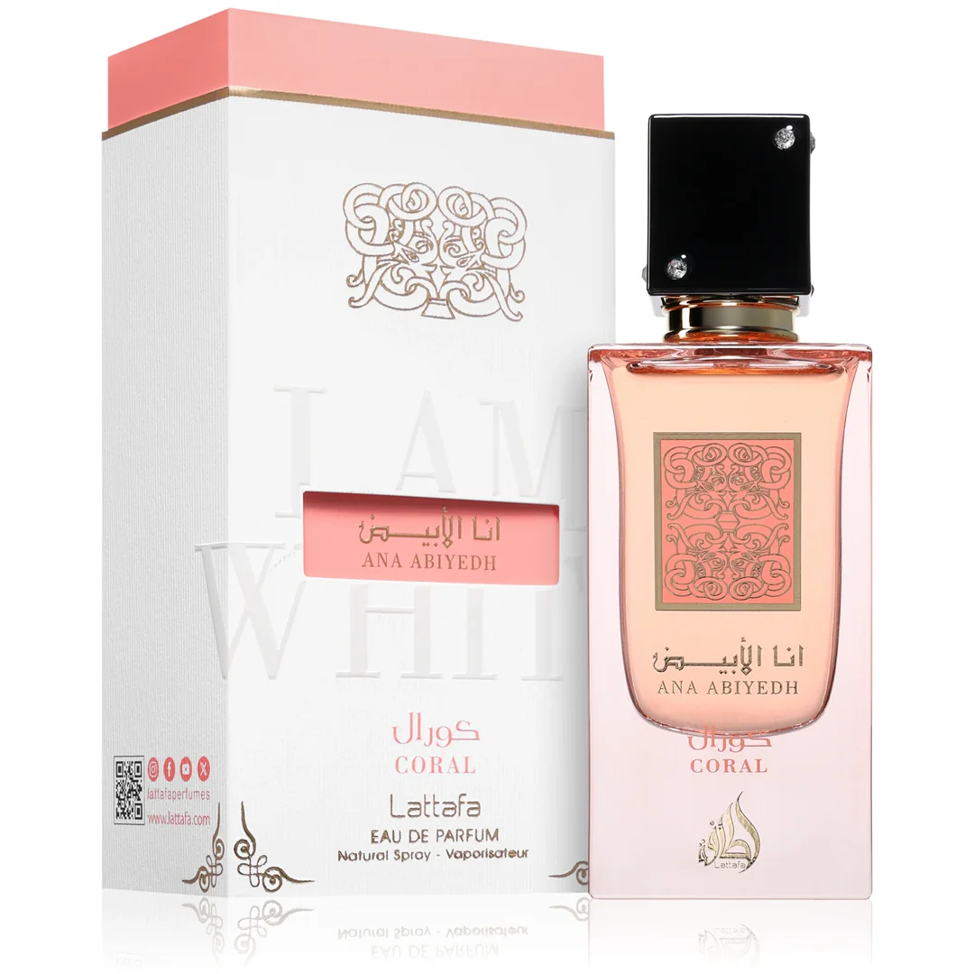 Lattafa Ana Abiyedh Coral Eau de Parfum – Perfume Unissex