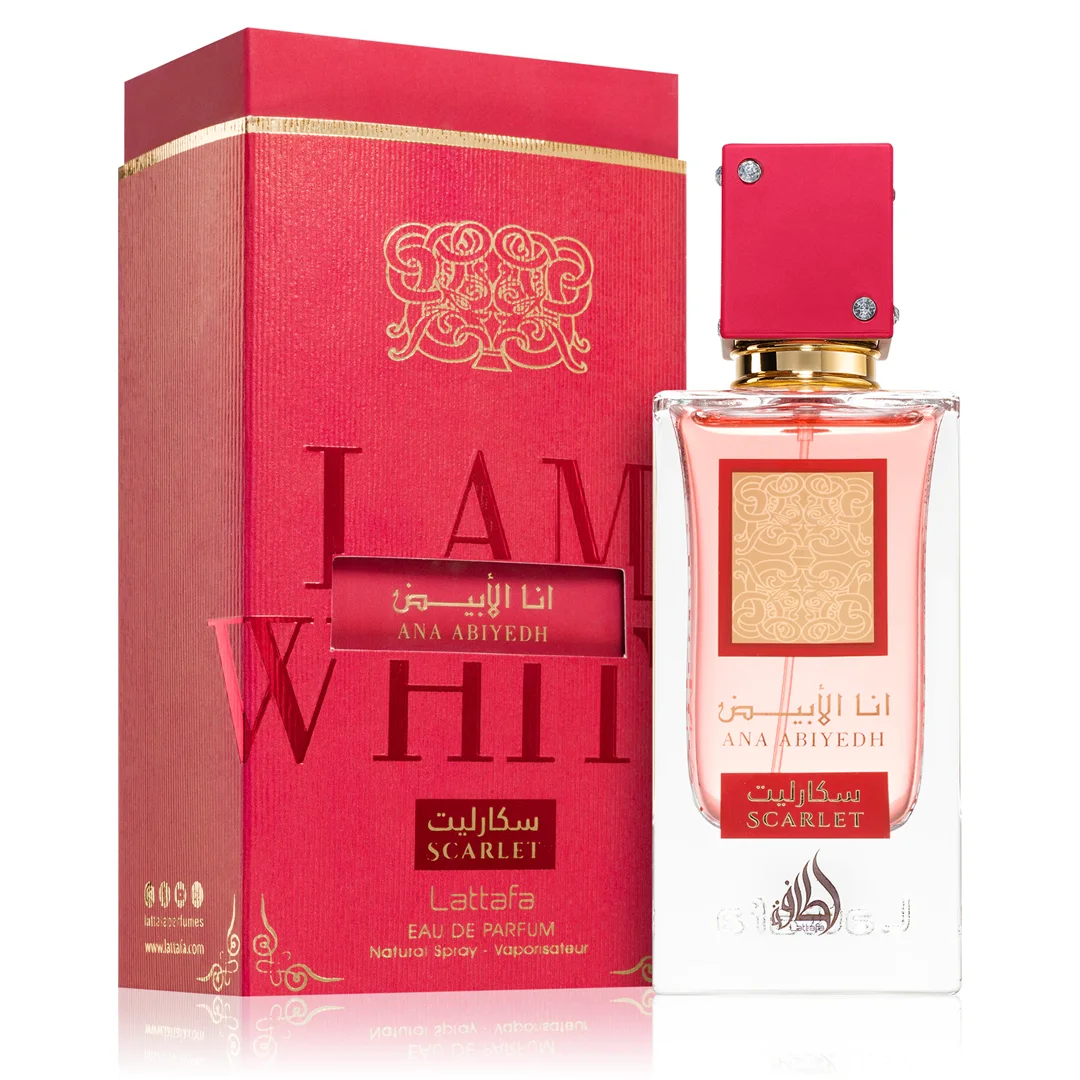 Lattafa Ana Abiyedh Scarlet Eau de Parfum – Perfume Feminino