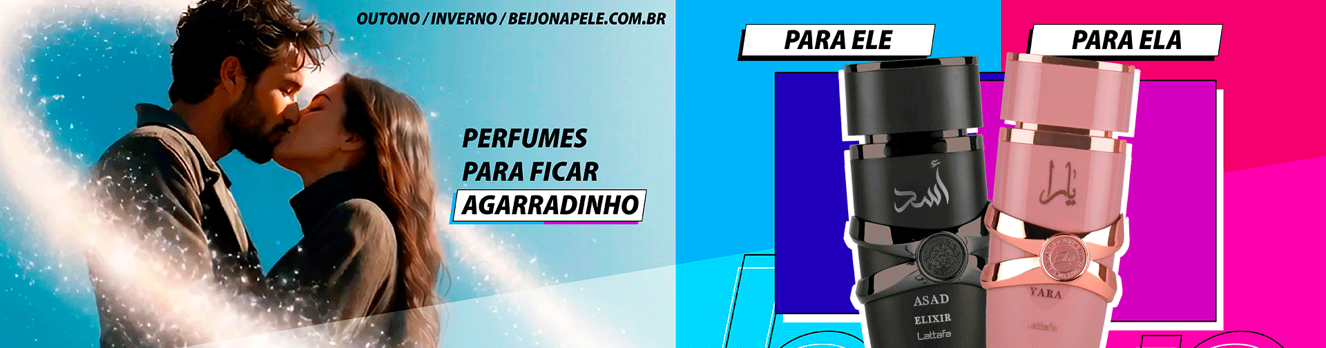 Perfumes para ficar agarradinho / Outono & Inverno Beijo na Pele