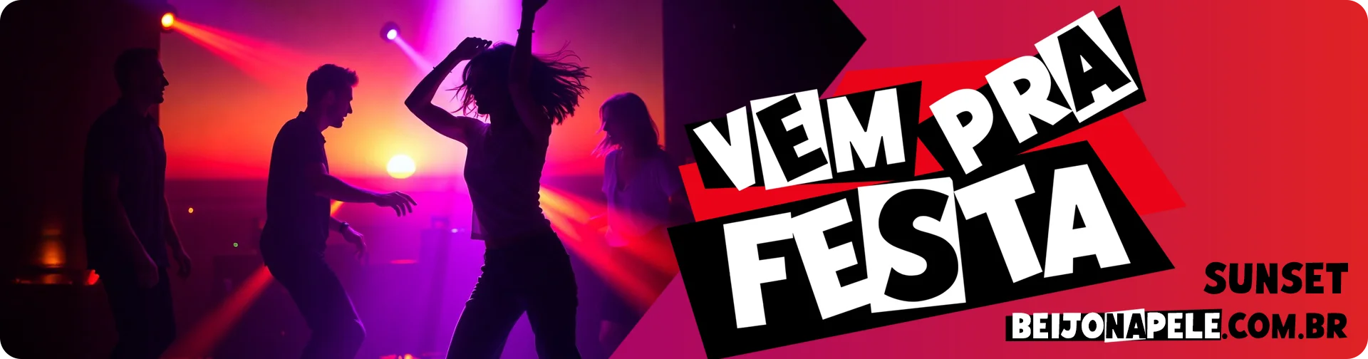 Vem Pra Festa – Sunset Beijo na Pele – O Perfume Ideal para Sunset Parties