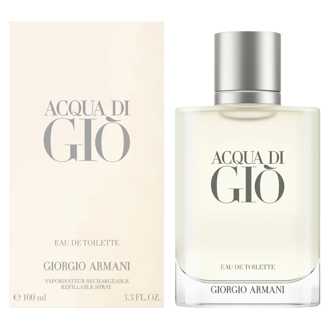 Acqua di Giò Eau de Toilette – Giorgio Armani – Perfume Masculino Recarregável