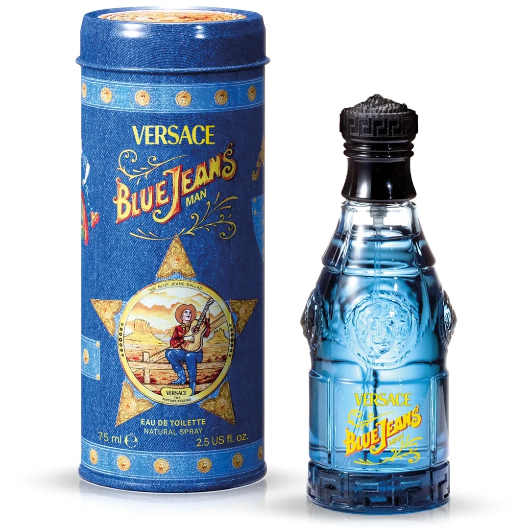 Versace Blue Jeans Eau de Toilette – Perfume Masculino